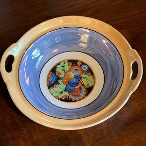 Lusterware serving bowl CELEBRATE.